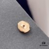 692fc76699f2d84055c88da2 Bvlgari Divas Dream Series Rose Gold Red Stud Earrings - Christmas Limited Edition