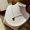 692fc77599f2d84055c88db3 S925 Silver Plated with K Gold Bulgari Divas Dream Series Mother-of-Pearl Fan Pendant Necklace