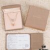 692fc77899f2d84055c88db6 B.zero 1 Necklace Inspired by Roman Colosseum with Spiral Design in Rose Gold Plating and Diamond-Paved Details