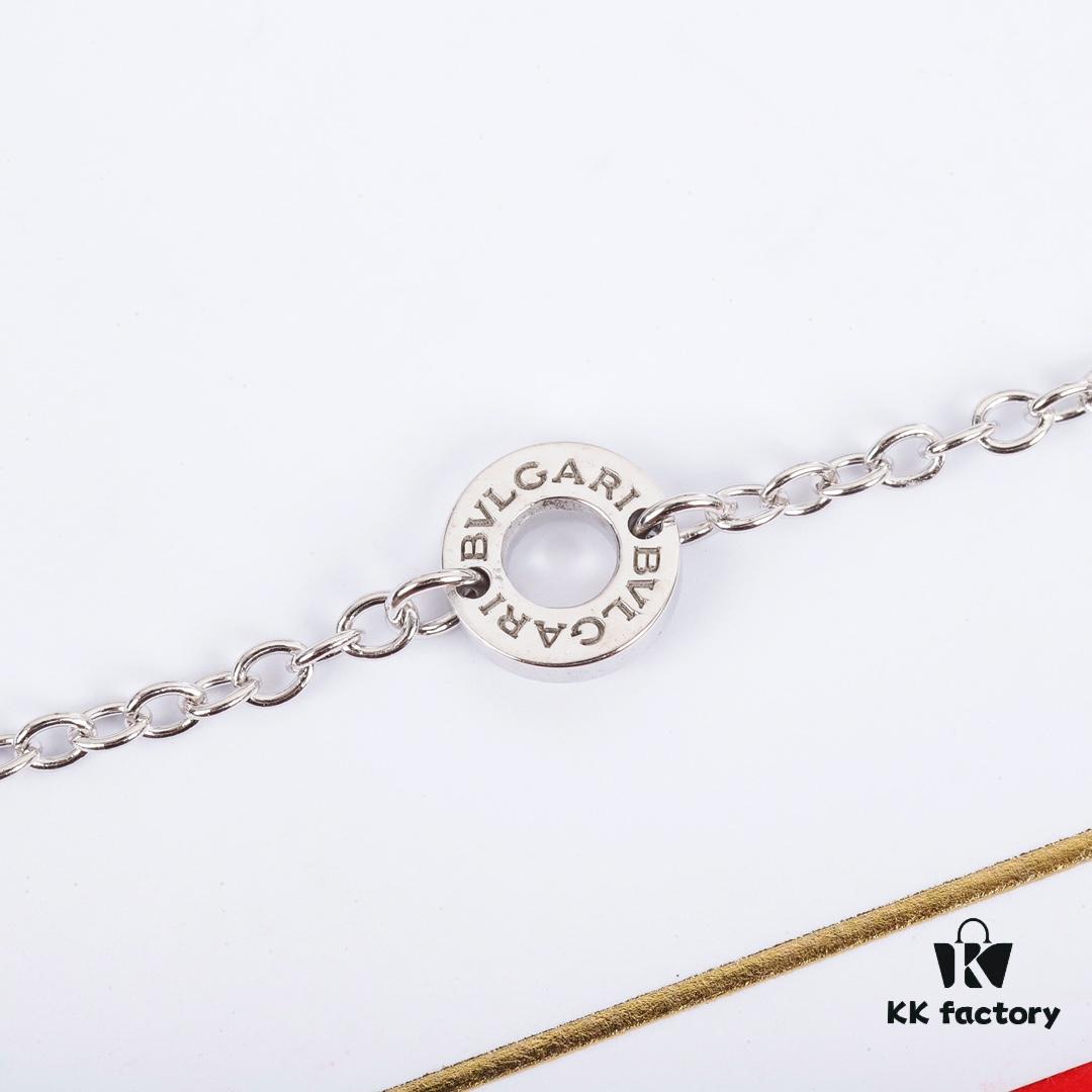 692fc77899f2d84055c88db7 B.zero 1 Necklace Inspired by Roman Colosseum with Spiral Design in Rose Gold Plating and Diamond-Paved Details