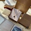 692fc77999f2d84055c88dba S925 Silver Plated with K Gold Bulgari Divas Dream Series Mother-of-Pearl Fan Pendant Necklace