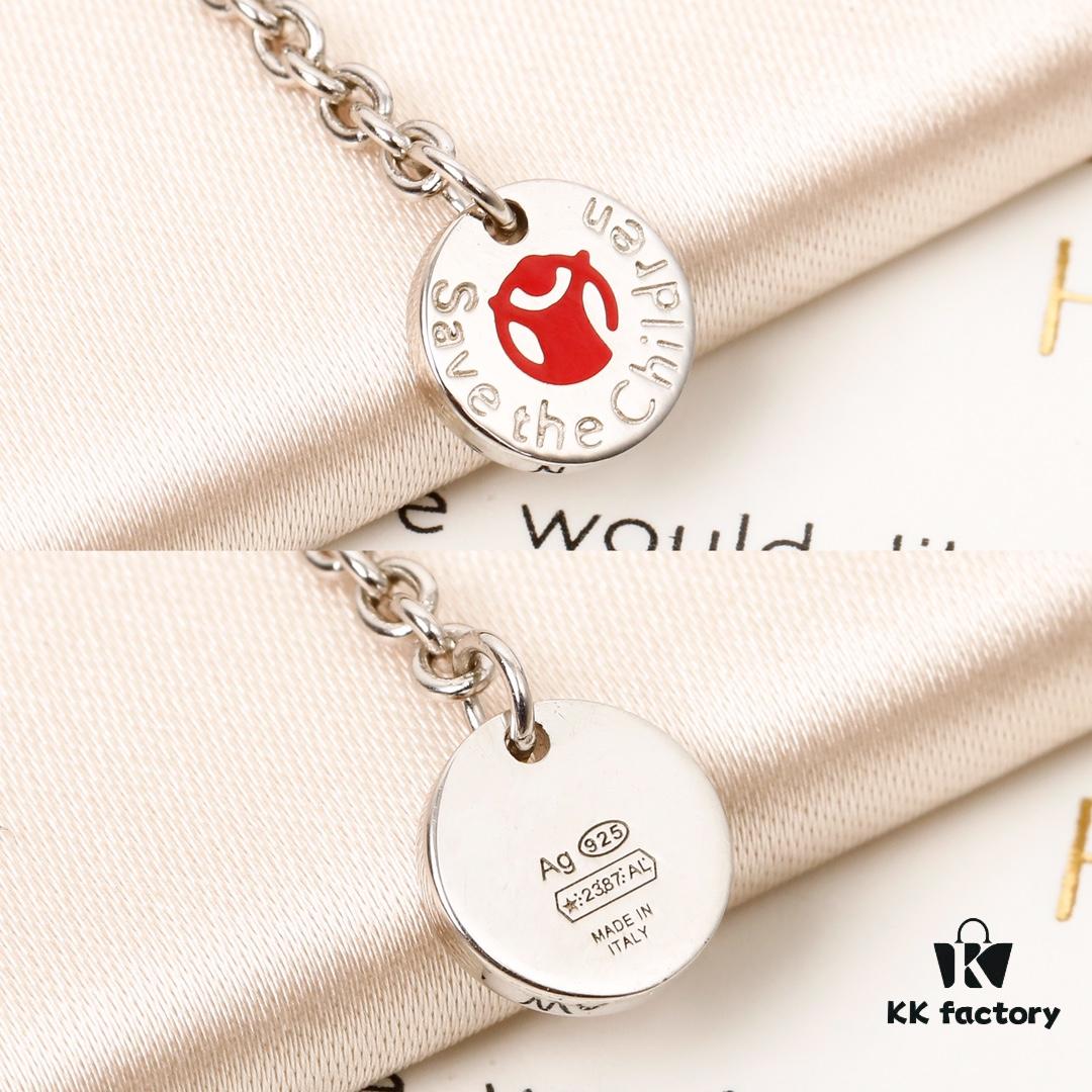 692fc78399f2d84055c88dc5 BVLGARI Charity Red Man Necklace - High-End Replica by Us