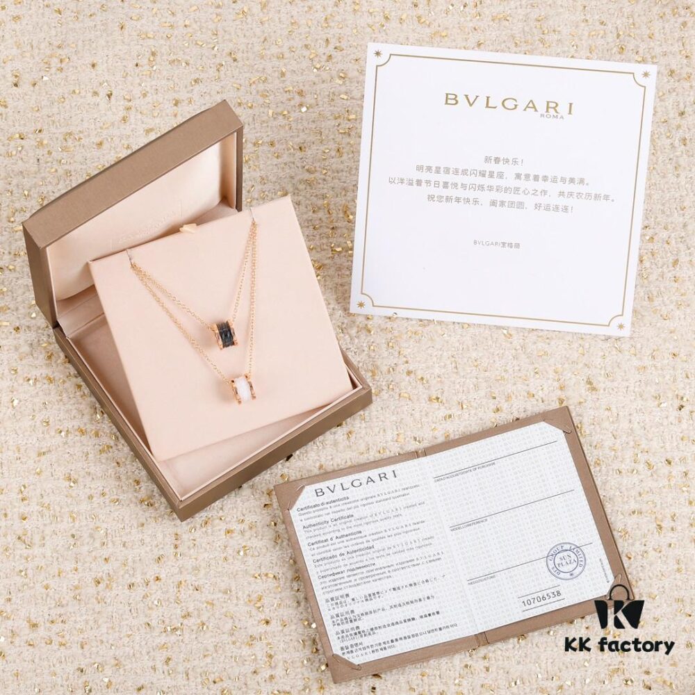 692fc78499f2d84055c88dc6 Bvlgari B-Zero Ceramic Necklace - Top Ultimate Version, In Stock, Ships Immediately