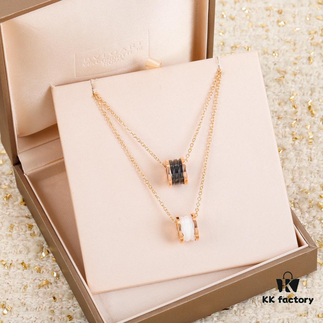 692fc78499f2d84055c88dc7 Bvlgari B-Zero Ceramic Necklace - Top Ultimate Version, In Stock, Ships Immediately