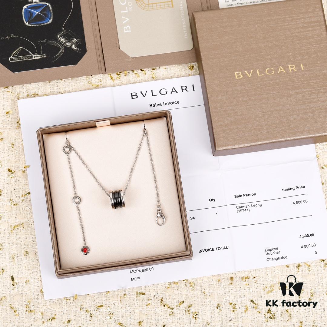 692fc78699f2d84055c88dc9 BVLGARI Charity Red Man Necklace - High-End Replica by Us
