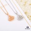 692fc79499f2d84055c88de0 Silver Material 204318 | Xiaoskirt Necklace Z+ | Authentic Bulgari Diva Diamond-Paved Fan Necklace Replica
