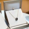 692fc79899f2d84055c88de5 New Arrival Bestseller! BVLGARI Bulgari New Ribbed Black Ceramic Necklace