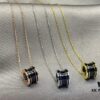 692fc79e99f2d84055c88dea Bulgari New Legend Ceramic Necklace in Bold Design with 925 Sterling Silver Heavily Plated in 18K Gold