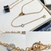 692fc7a499f2d84055c88ded New Arrival Bestseller! BVLGARI Bulgari New Ribbed Black Ceramic Necklace