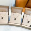 692fc7a599f2d84055c88dee New Arrival Bestseller! BVLGARI Bulgari New Ribbed Black Ceramic Necklace
