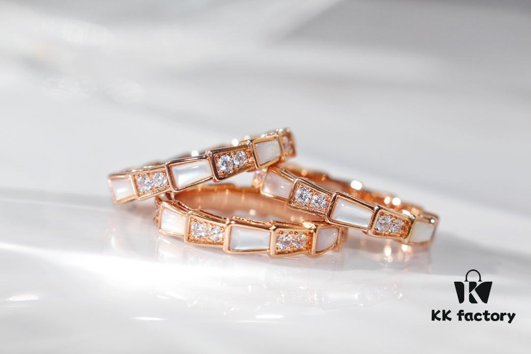 692fc7ca99f2d84055c88e14 Bvlgari Serpenti Ring with White Mother-of-Pearl and Diamonds