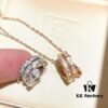 692fc7d299f2d84055c88e25 Bvlgari Serpenti Double Snake Necklace - Premium Craftsmanship, 925 Sterling Silver, Rose Gold & White Gold Plated, Authentic Engraving, High-End Replica