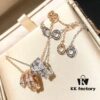 692fc7d399f2d84055c88e28 Bvlgari Serpenti Double Snake Necklace - Premium Craftsmanship, 925 Sterling Silver, Rose Gold & White Gold Plated, Authentic Engraving, High-End Replica