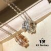 692fc7d499f2d84055c88e29 Bvlgari Serpenti Double Snake Necklace - Premium Craftsmanship, 925 Sterling Silver, Rose Gold & White Gold Plated, Authentic Engraving, High-End Replica