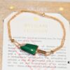 692fc7e199f2d84055c88e43 BVLGARI Bulgari New White Mother-of-Pearl and Malachite Ice-Cream Bracelet