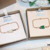 692fc7e199f2d84055c88e45 BVLGARI Bulgari New White Mother-of-Pearl and Malachite Ice-Cream Bracelet