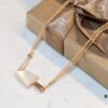 692fc7ea99f2d84055c88e4f BVLGARI Bulgari New White Mother-of-Pearl and Malachite Ice-Cream Necklace