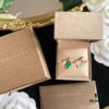 692fc7ee99f2d84055c88e53 BVLGARI Bulgari New White Mother-of-Pearl and Malachite Ice Cream Ring