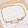 692fc80299f2d84055c88e71 BVLGARI Bulgari New White Mother-of-Pearl and Malachite Ice-Cream Bracelet