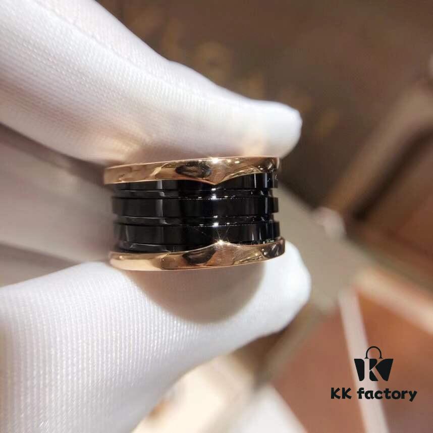 BVLGARI Ceramic Couple Rings 💍