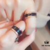 BVLGARI Ceramic Couple Rings 💍