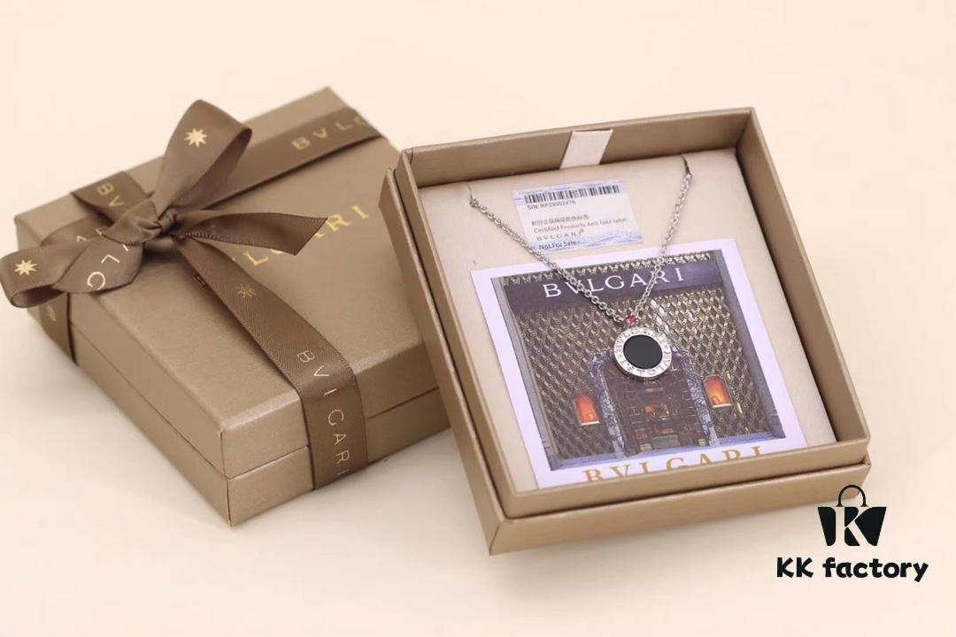 Valentine's Gift ❤️ Bvlgari Charity Red Enamel New Necklace