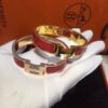 Hermes CLIC Enamel H Bracelet