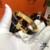 Hermes CLIC Enamel H Bracelet
