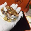 Hermes CLIC Enamel H Bracelet
