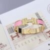 HERMES Enamel H Bracelet