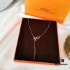 692fc86f99f2d84055c88f2b Hermes, Fire Pig Nose Necklace Bracelet, Street-Chic and Super Fashionable! 18K Rose Gold with Thick Gold Plating! Set with Imported High-Carbon Diamonds in Eight Hearts and Eight Arrows Cut, All Stones Precisely CNC-Set to Prevent Stone Loss, Giving a Genuine Look of Real Gold and Real Diamonds!! Necklace Highly Recommended!