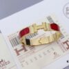 HERMES Enamel H Bracelet