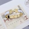 HERMES Enamel H Bracelet