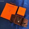 692fc87399f2d84055c88f32 Hermes Essential Color Enamel Necklace, Curved Design by Paloma Picasso