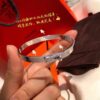 Hermès Kelly White Gold Half-Diamond Bracelet