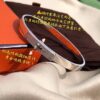 Hermès Kelly White Gold Half-Diamond Bracelet