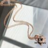 692fc89299f2d84055c88f6b Hermes Constance Amulette Fully Diamond-Encrusted Bag Pendant Necklace, Crafted in Heavy 925 Sterling Silver