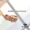 692fc89299f2d84055c88f6c Hermes Constance Amulette Fully Diamond-Encrusted Bag Pendant Necklace, Crafted in Heavy 925 Sterling Silver