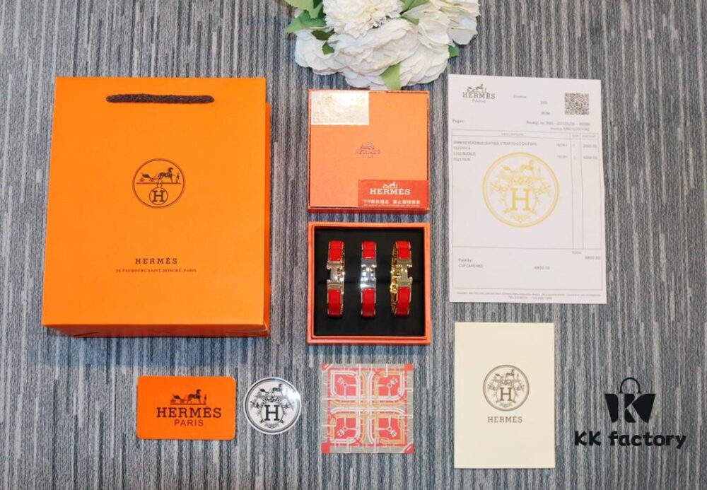 692fc89e99f2d84055c88f7f New Arrival Dynasty Bloodline Hermes HERMES Classic H Bracelet