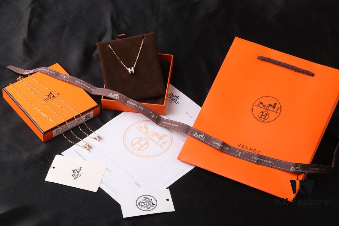 Hermès Mini Pop H Series Necklace - Top Perfect Version, Custom-Made to Match Authentic Quality