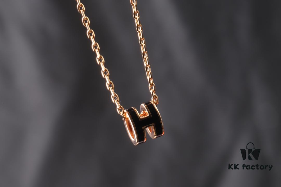Hermès Mini Pop H Series Necklace - Top Perfect Version, Custom-Made to Match Authentic Quality