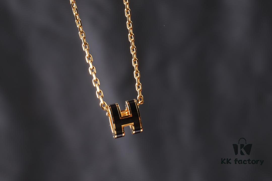 Hermès Mini Pop H Series Necklace - Top Perfect Version, Custom-Made to Match Authentic Quality