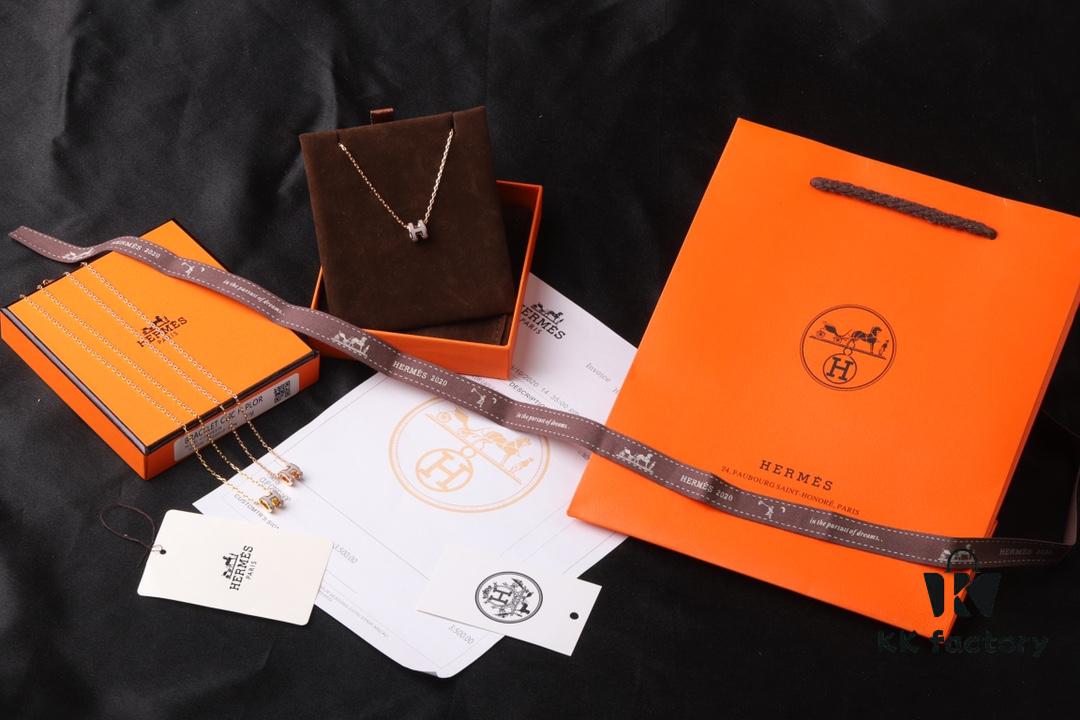 692fc8ad99f2d84055c88f9d Hermès Mini Pop H Series Necklace, Top Perfect Version, In and Out of Boutique with Ease