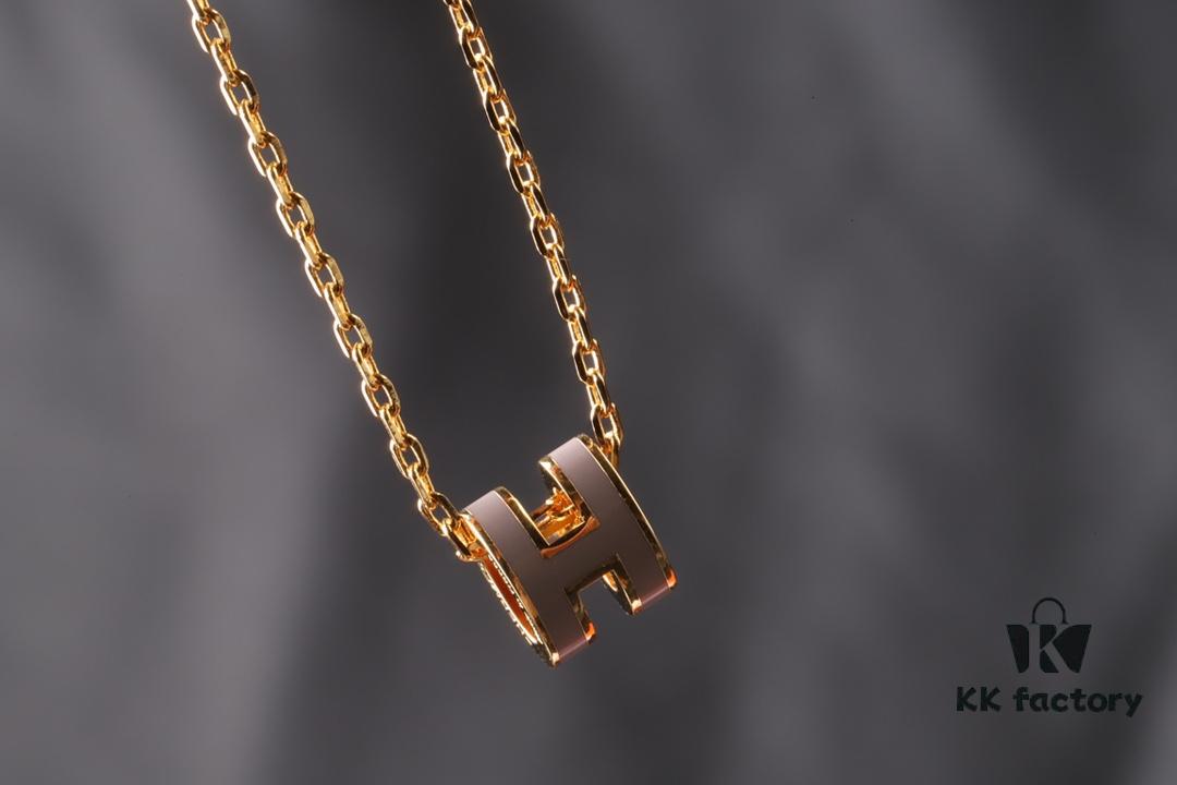 692fc8b099f2d84055c88fa1 Hermès Mini Pop H Series Necklace, Top Perfect Version, In and Out of Boutique with Ease