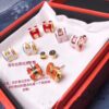 Hermès H Stud Earrings - Another Perfect Product Ready to Ship!