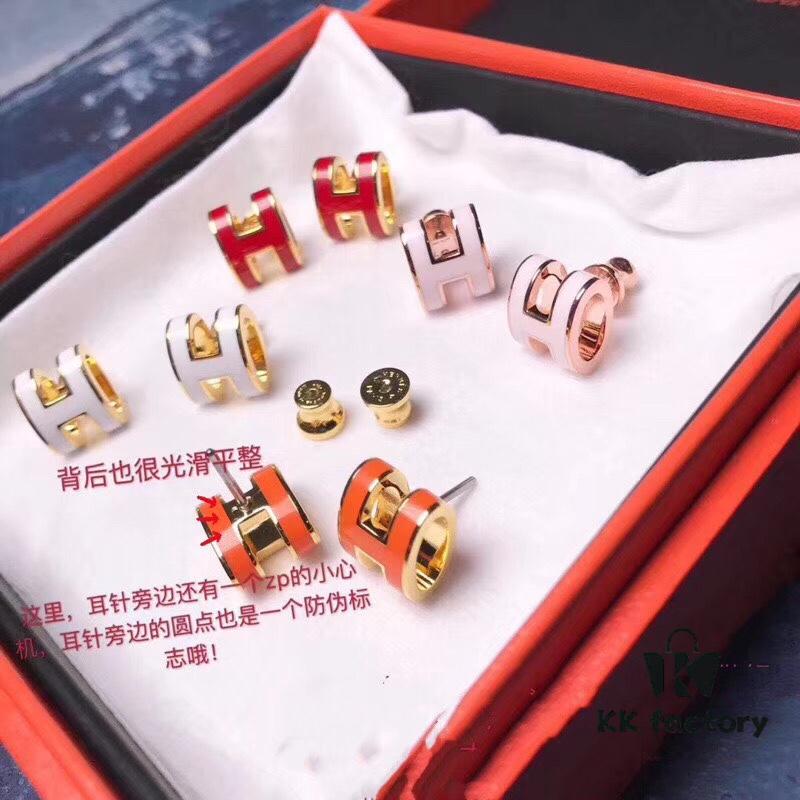 Hermès H Stud Earrings - Another Perfect Product Ready to Ship!