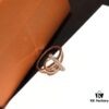 692fc8d399f2d84055c88fde Hermès H Family 2020 New Small Q Full Diamond Openwork Ring, Exclusive Custom Design, Exquisite Craftsmanship, Premium 925 Sterling Silver with Micro-Pave Setting, Top-Grade K Gold Finish, Precision Set with High-Carbon Diamonds, Absolutely Stunning When Worn
