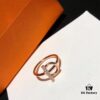 692fc8d699f2d84055c88fe7 Hermès H Family 2020 New Small Q Full Diamond Openwork Ring, Exclusive Custom Design, Exquisite Craftsmanship, Premium 925 Sterling Silver with Micro-Pave Setting, Top-Grade K Gold Finish, Precision Set with High-Carbon Diamonds, Absolutely Stunning When Worn