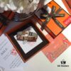 Hermès New H-Initial Enamel Bangle Bracelet