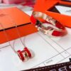 692fc8f299f2d84055c89019 Hermès Bracelet & H Necklace Set - Premium Quality, Rose Gold, Classic Red, Long-Lasting Color